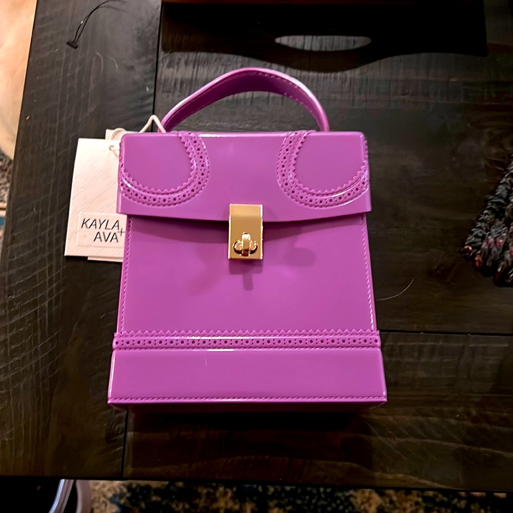 Lavender purple bag